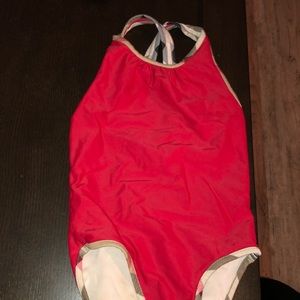 Burberry little girls bathing suit
